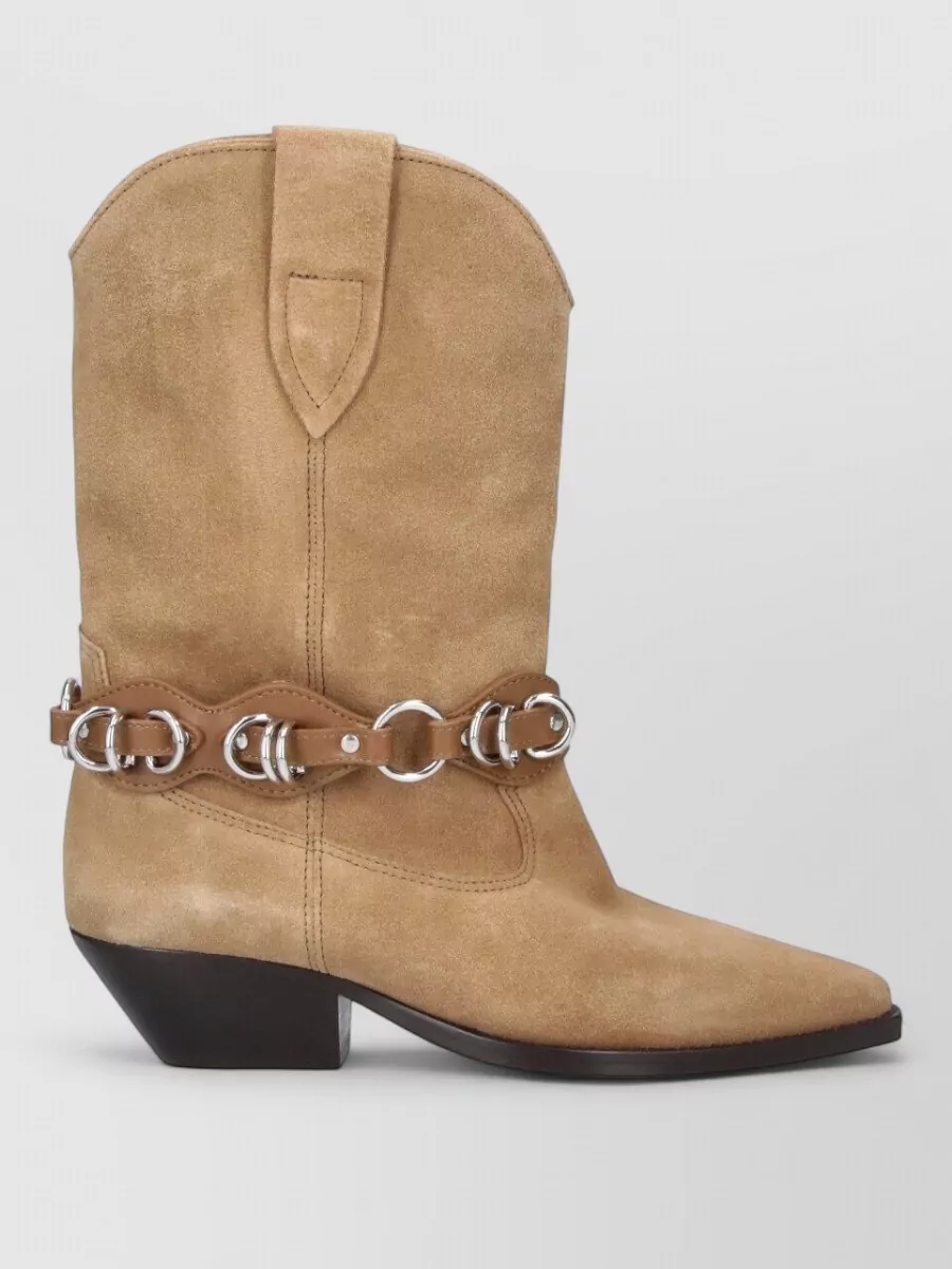 Isabel Marant suede ankle boots