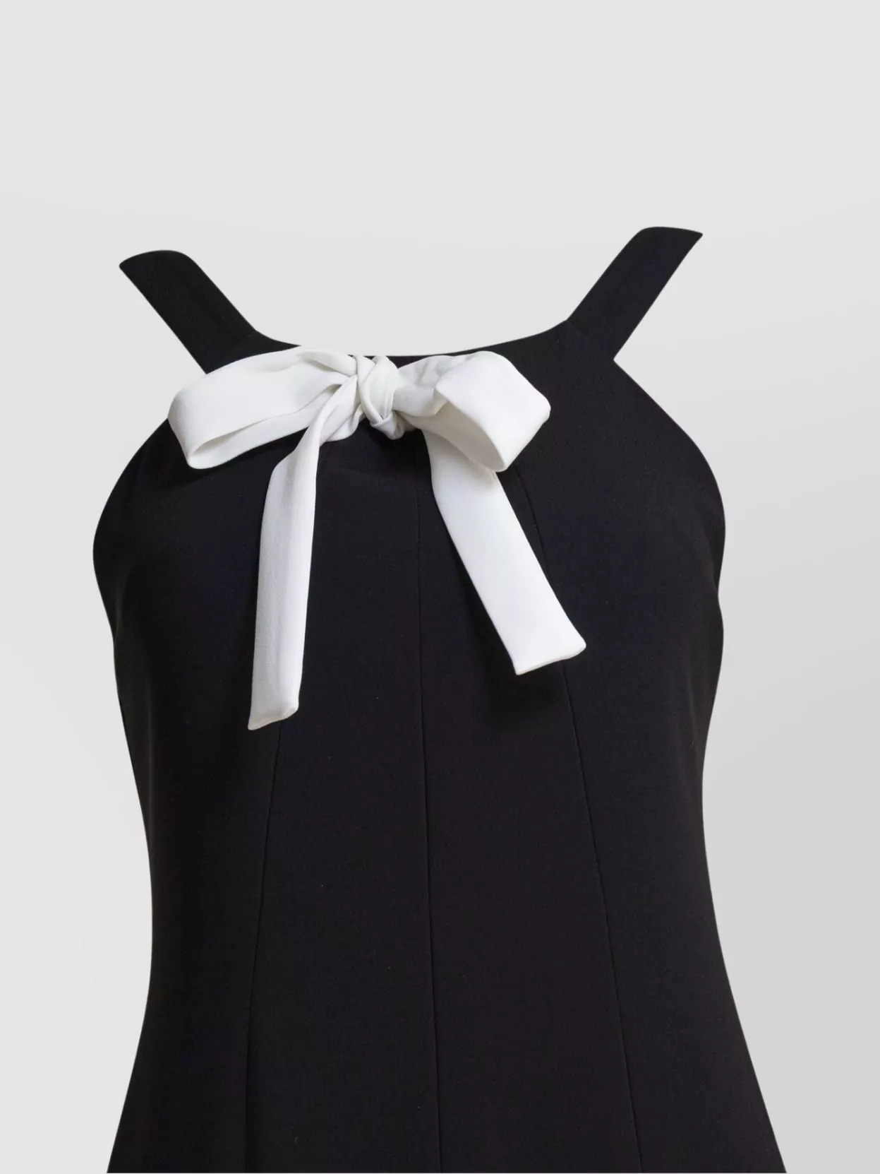 Max Mara Estro Jumpsuit With Interchangeable Ribbon In Black