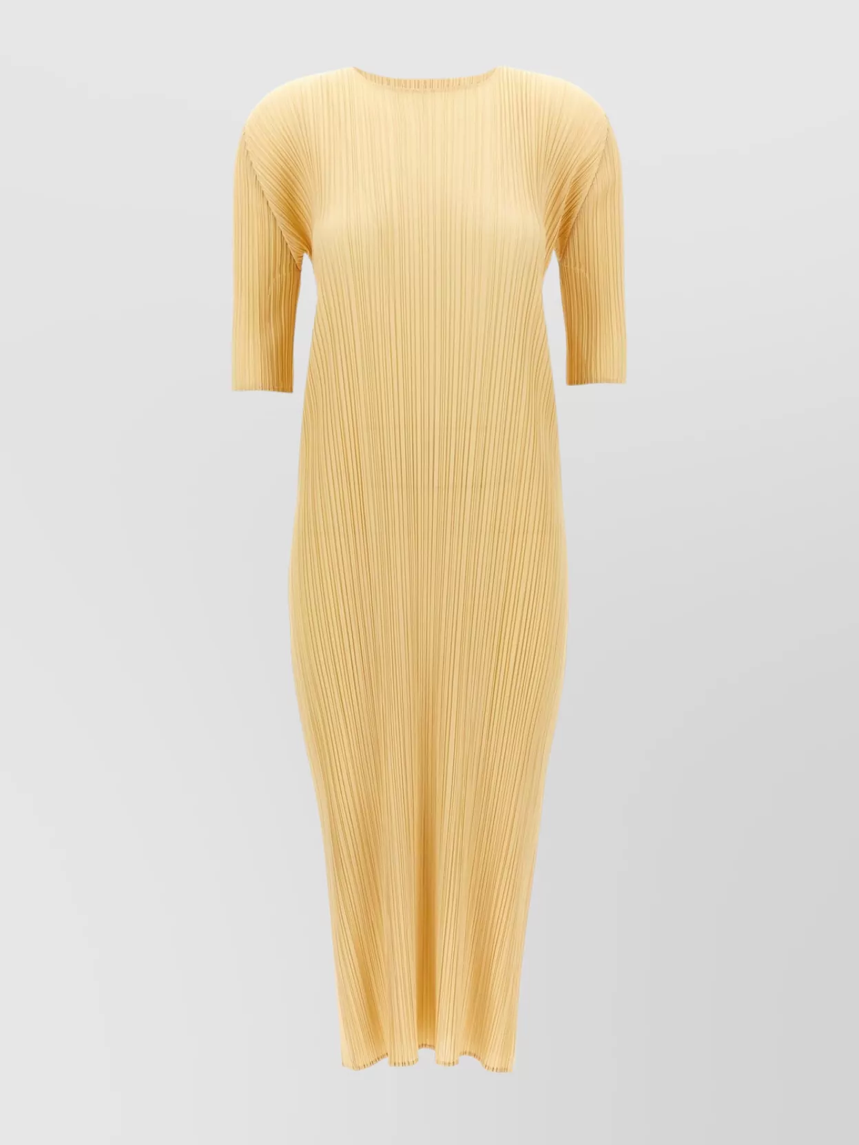 Issey Miyake 'bicolor Pleated Midi Dress'