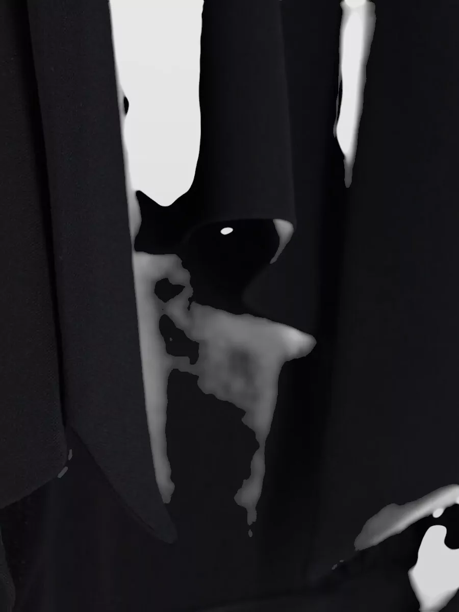 Aspesi Sleeveless High Neck Dress Knee Length