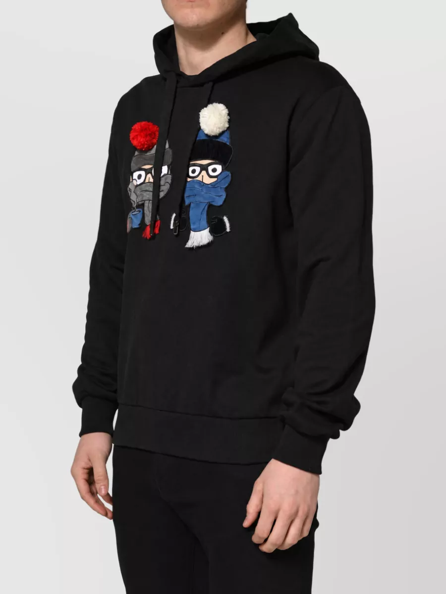 Dolce&Gabbana Cotton Hooded Sweatshirt