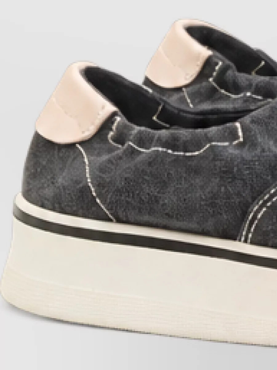 Ami Paris cotton tennis sneakers