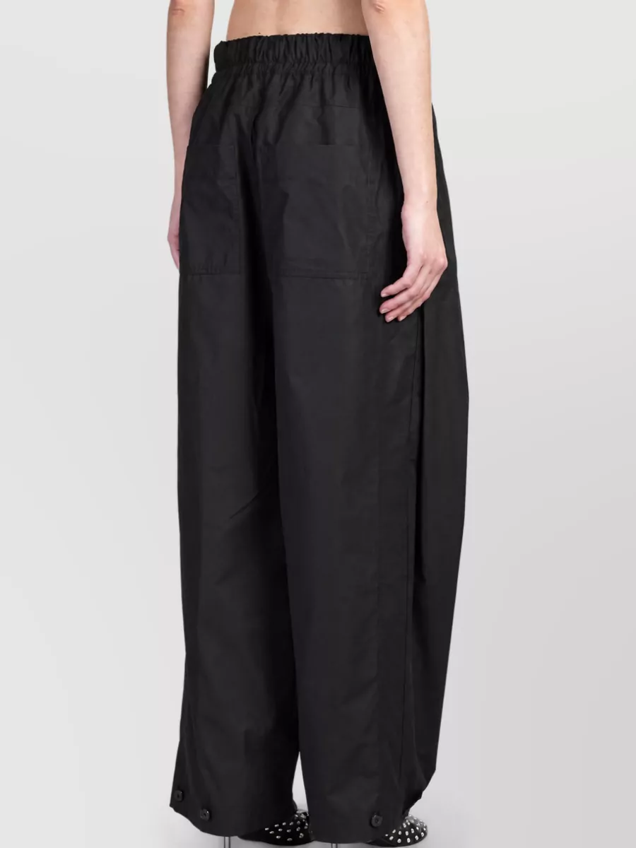 Jil Sander Cotton Wide-Leg Trousers