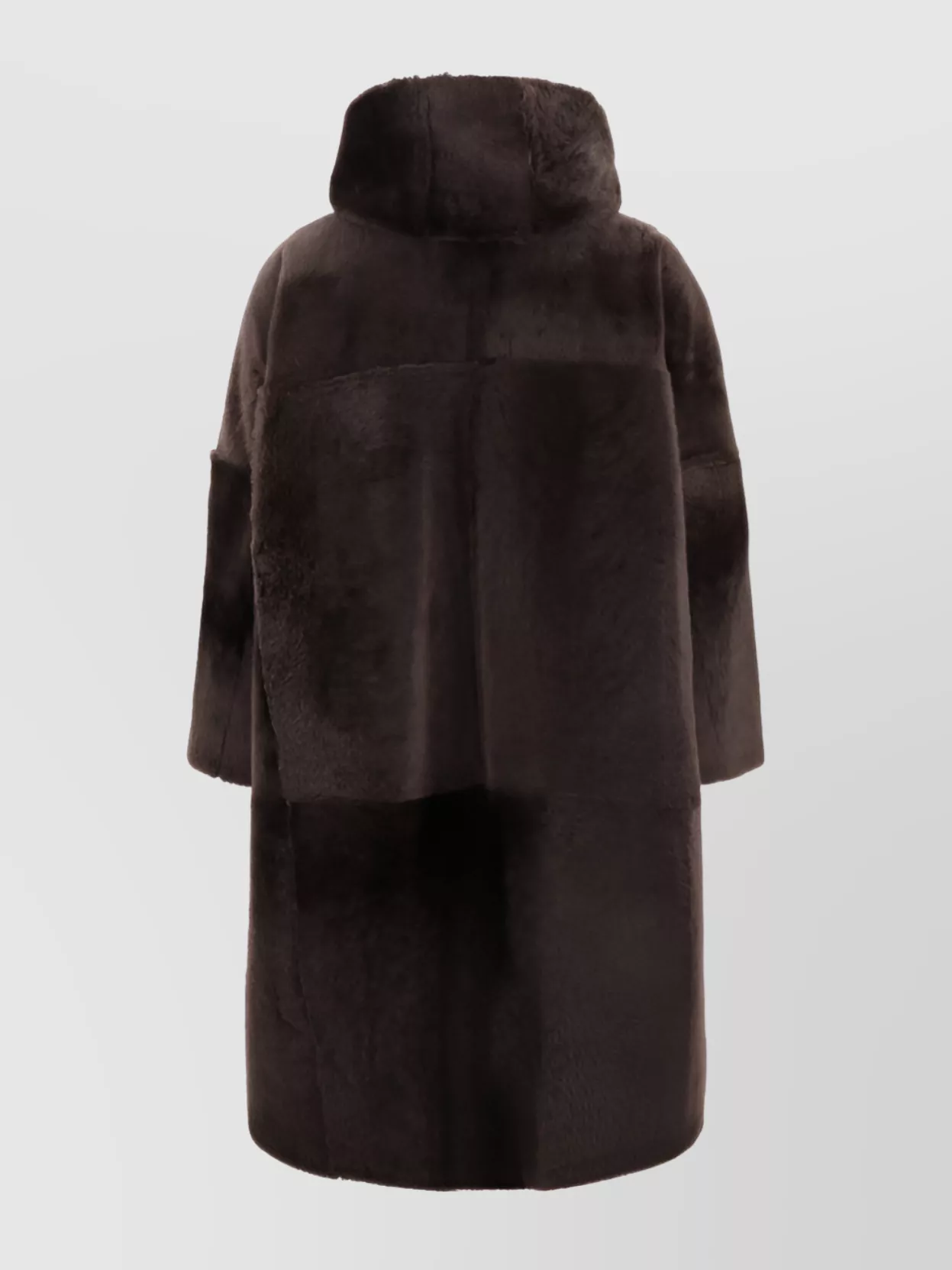 Brunello Cucinelli Reversible Fur Coat With Hood And Pockets