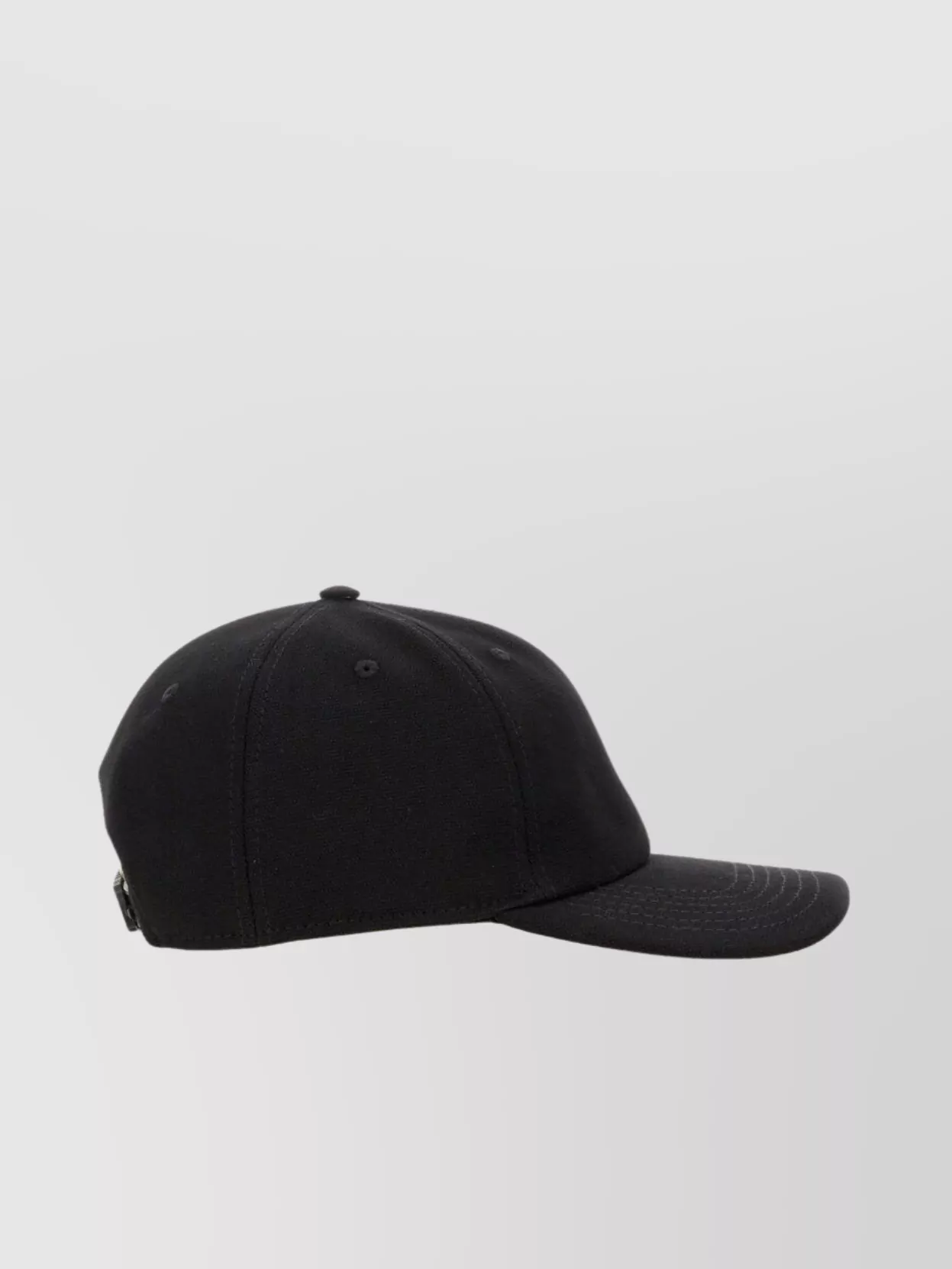 Moschino Sporty Hat With Curved Brim And Eyelet Vents