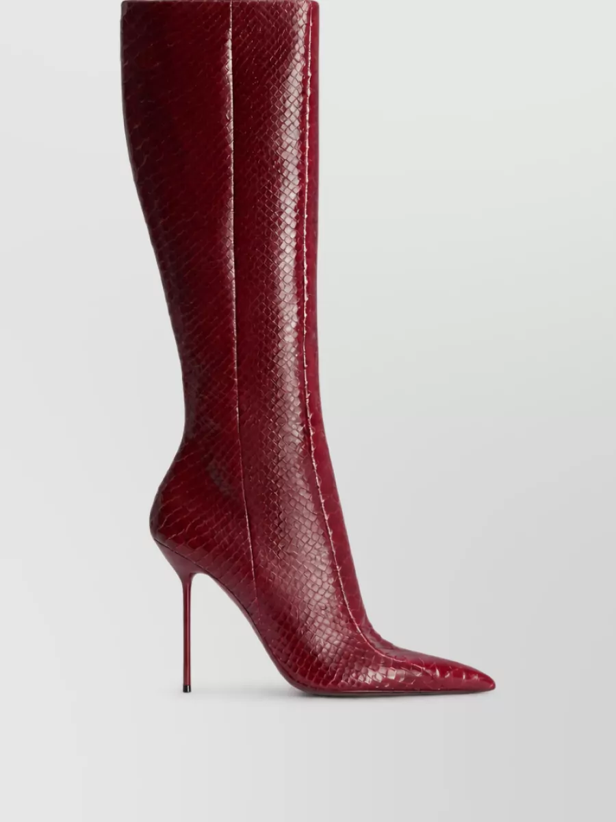 Paris Texas Leather Knee-High Boots