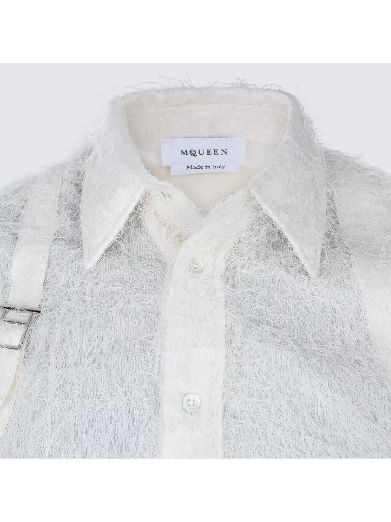 Alexander Mcqueen Soft Texture Long Sleeve Shirt