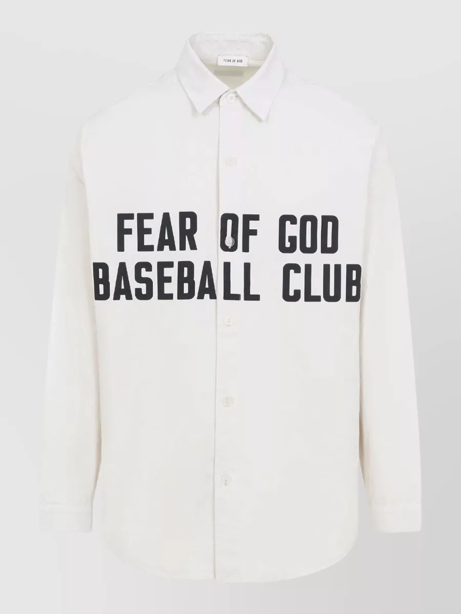 Fear Of God Relaxed Cotton Long-Sleeve Shirt