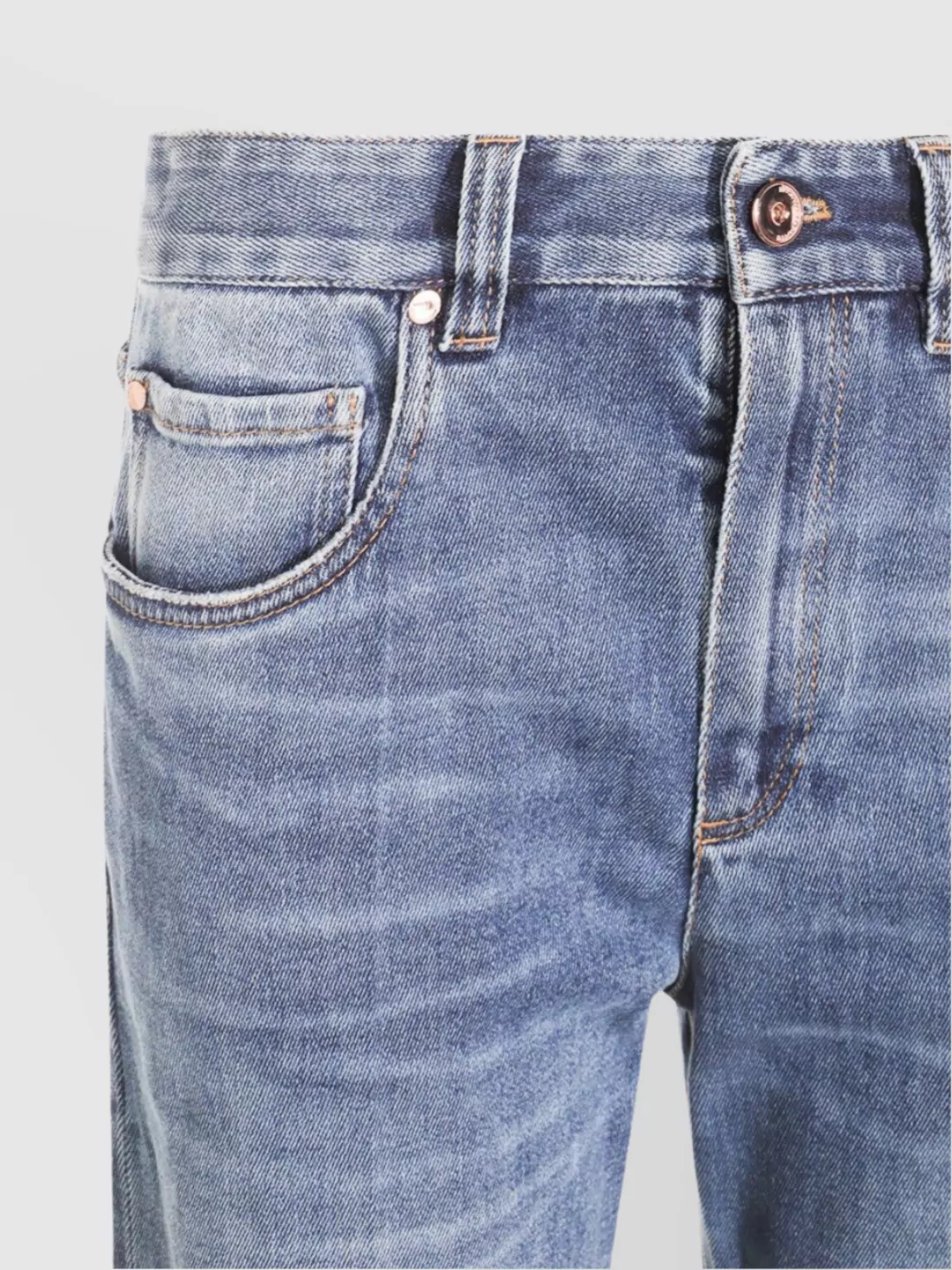 Brunello Cucinelli Straight Leg Trousers Belt Loops