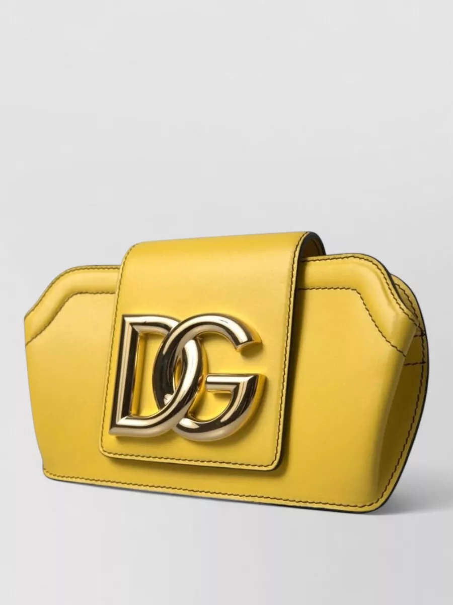 Dolce&Gabbana Sicily Small Leather Shoulder Bag