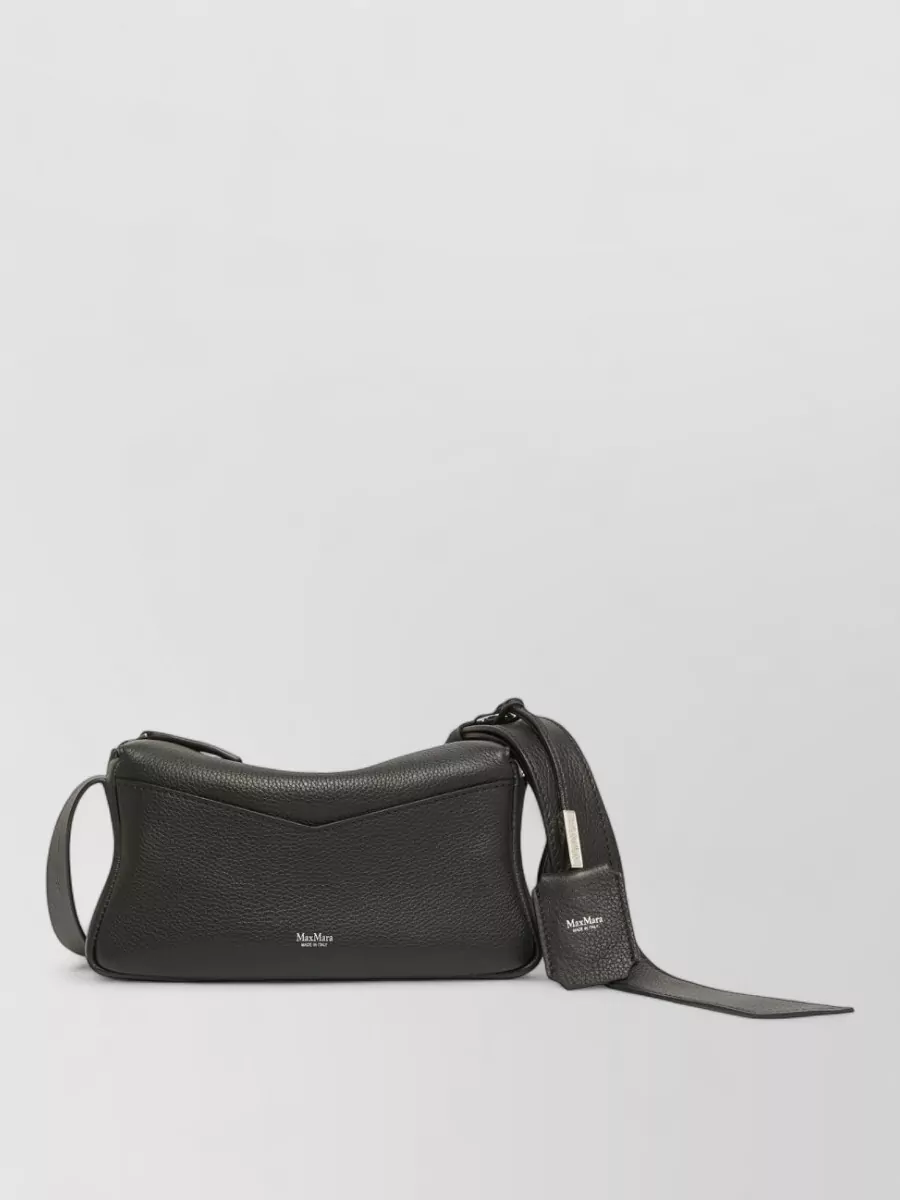 Max Mara calf leather shoulder bag