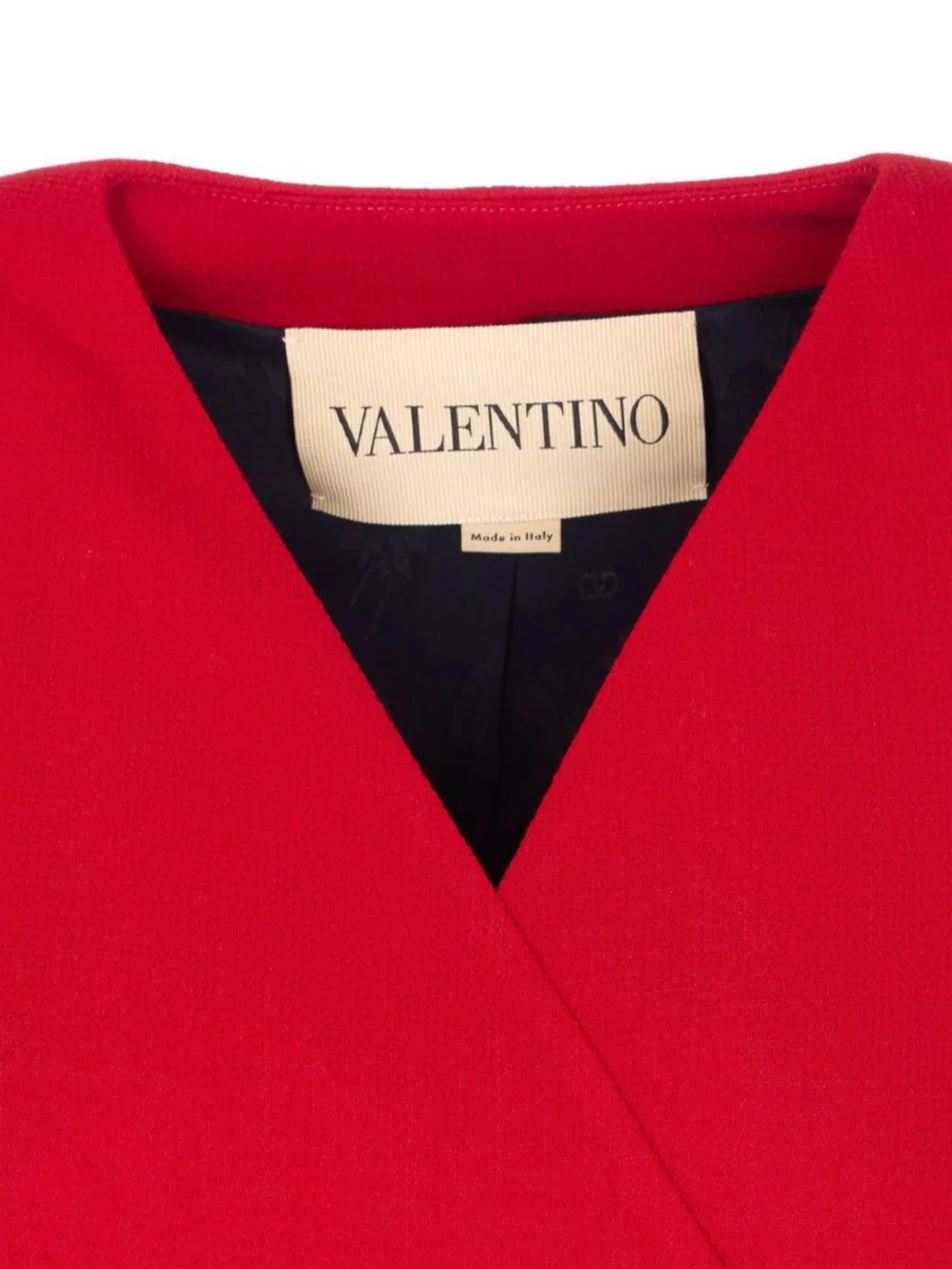 Valentino Garavani Tailored Jacket With Bow Detail And Long Sleeves