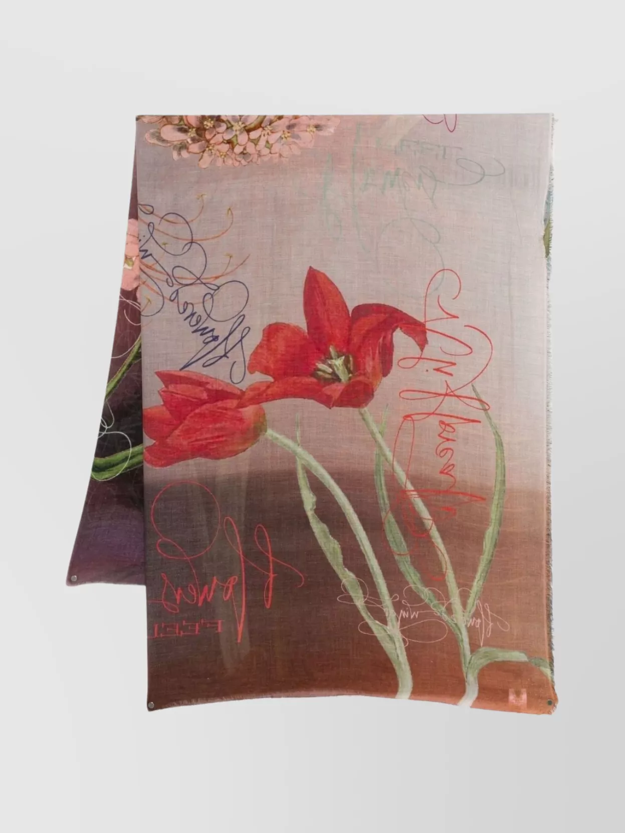 Faliero Sarti Floral-print Silk Scarf