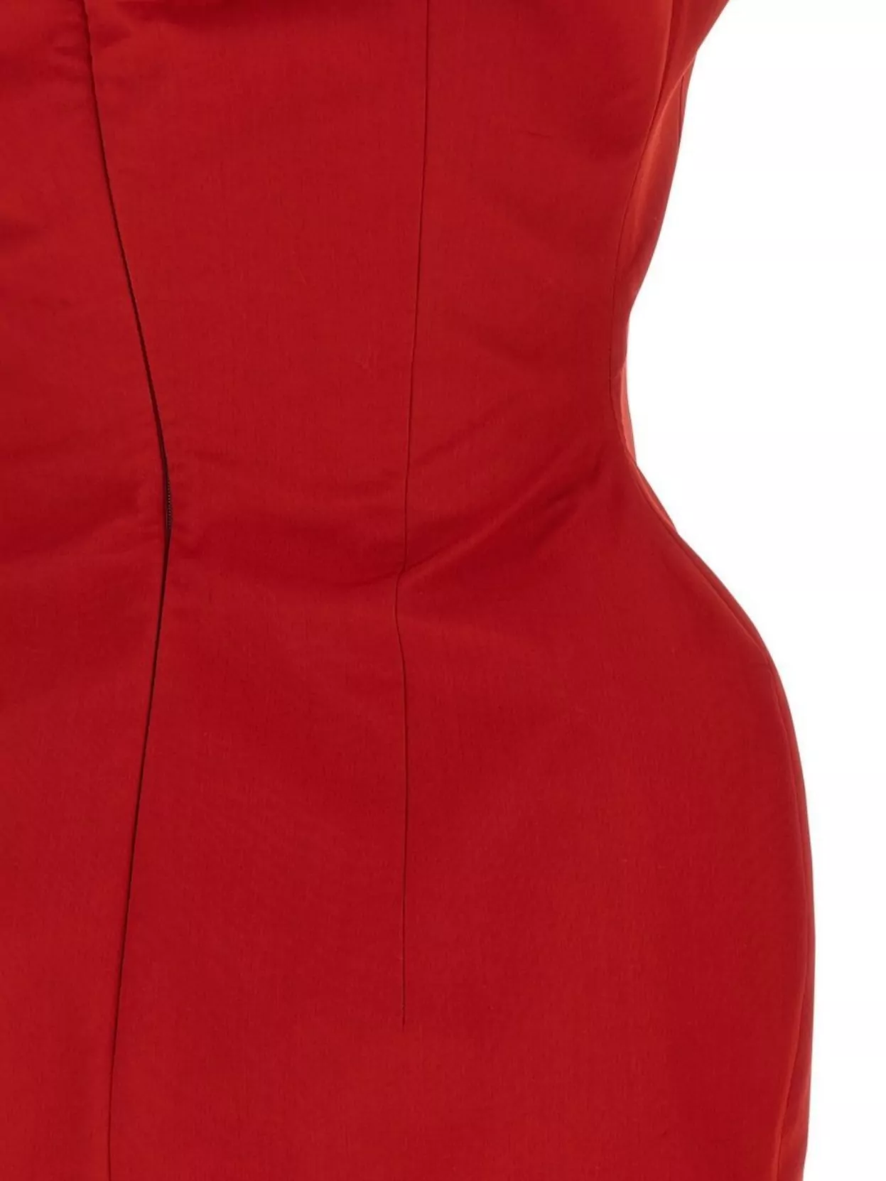 Magda Butrym Asymmetric Neckline Fitted Silhouette Dress