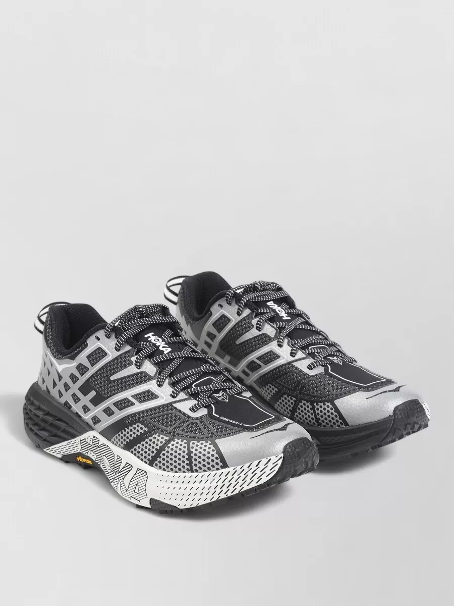 Hoka printed low-top sneakers