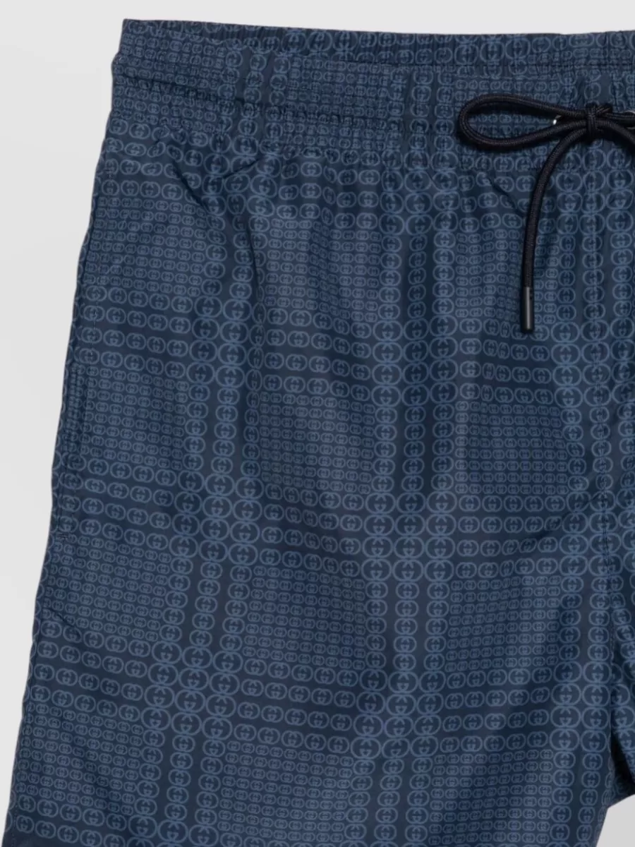 Gucci Short Length Swimsuit All Over Pattern