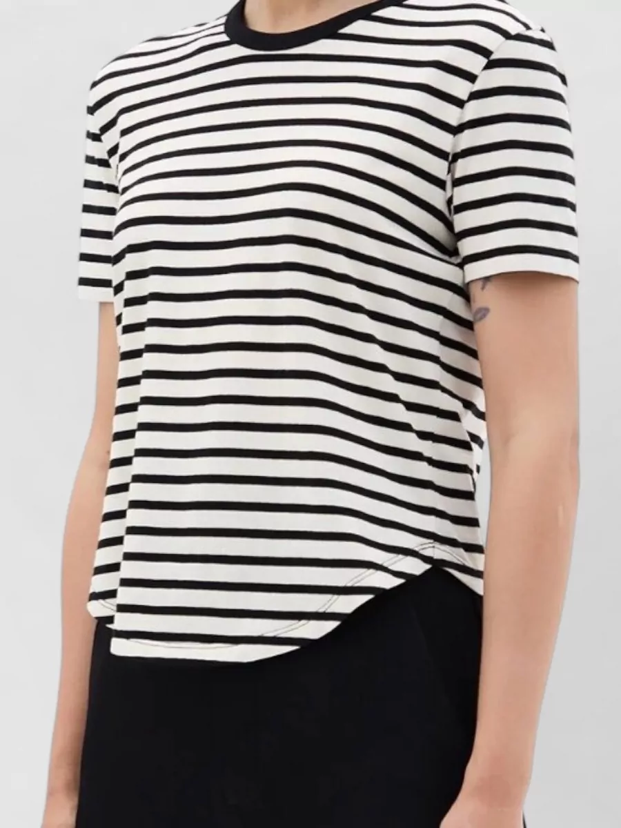 Ann Demeulemeester Striped Jersey T-Shirt