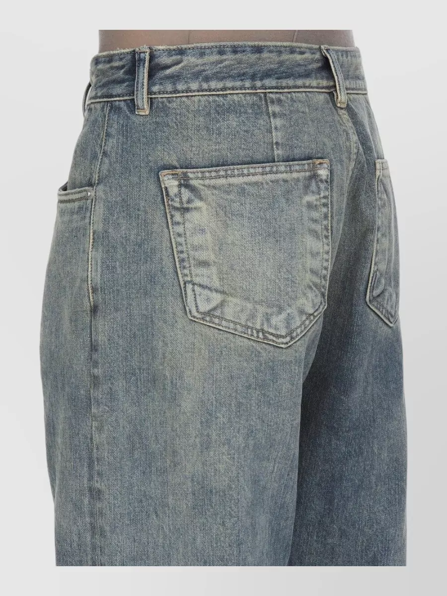 Rick Owens Drkshdw Mid-Rise Straight-Leg Jeans