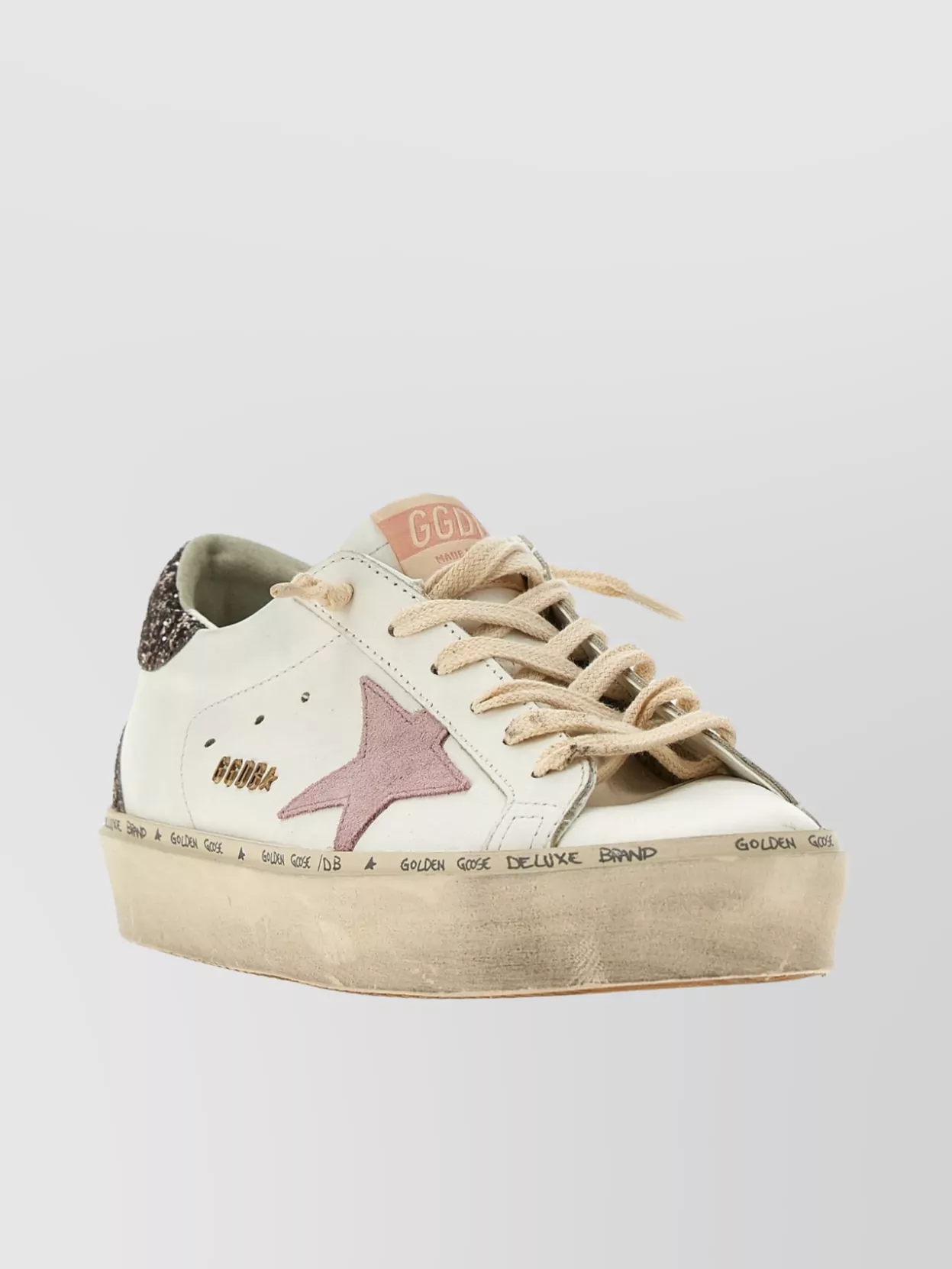 Golden Goose 'Starlight' Sneakers Glitter Rubber Sole