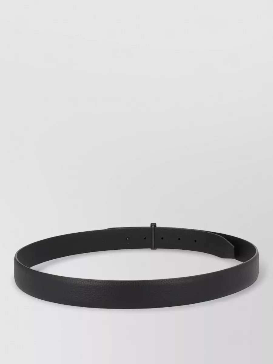 Tom Ford Textured Leather Belt Adjustable Length Design