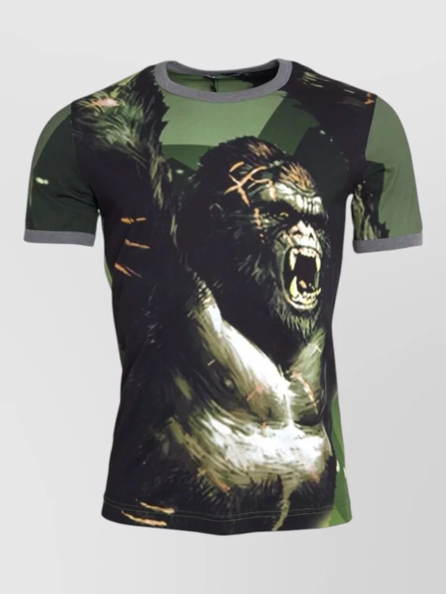 Dolce&Gabbana cotton printed short-sleeve t-shirt