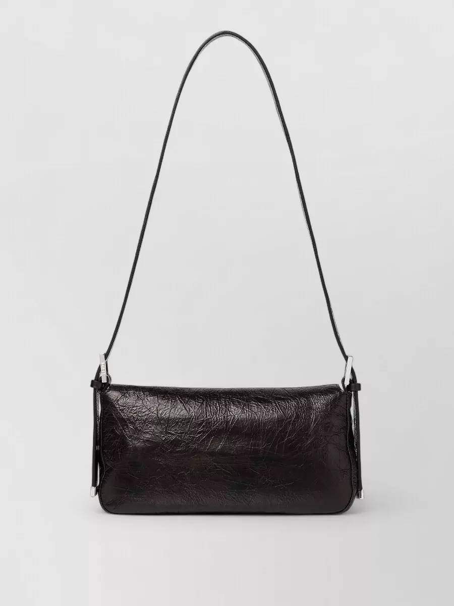 Fendi Baguette Calf Leather Clutch Bag