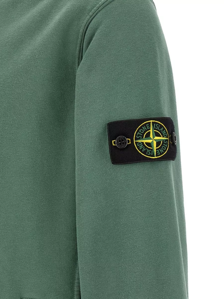 Stone Island Ribbed Hooded Jacket