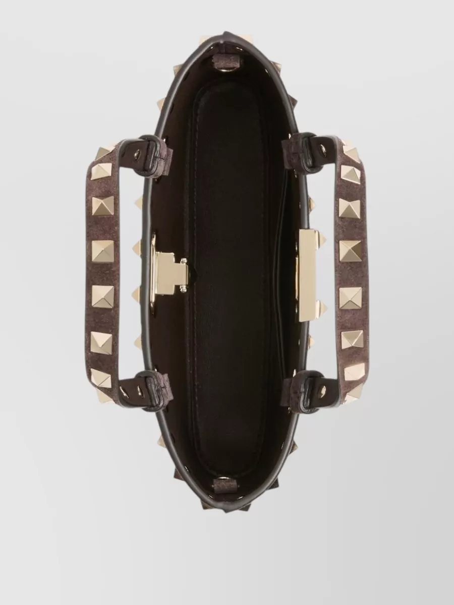 Valentino Garavani Rockstud Spike Mini Leather Tote Bag