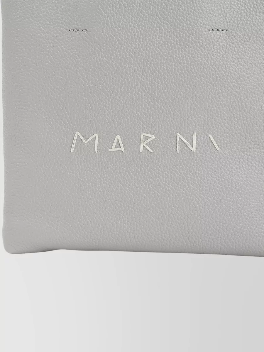 Marni Museo Mini Leather Tote Bag