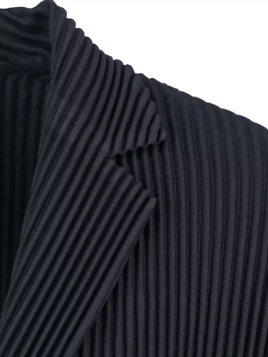 Homme Plisse Issey Miyake Pleated Tailored Blazer