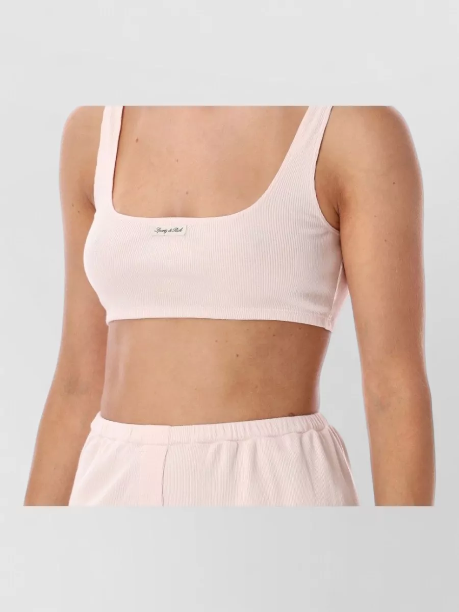 Sporty & Rich Ribbed Bralette
