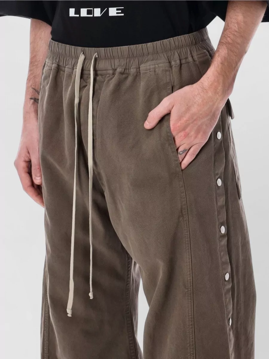 Rick Owens Drkshdw Cotton Wide-Leg Trousers