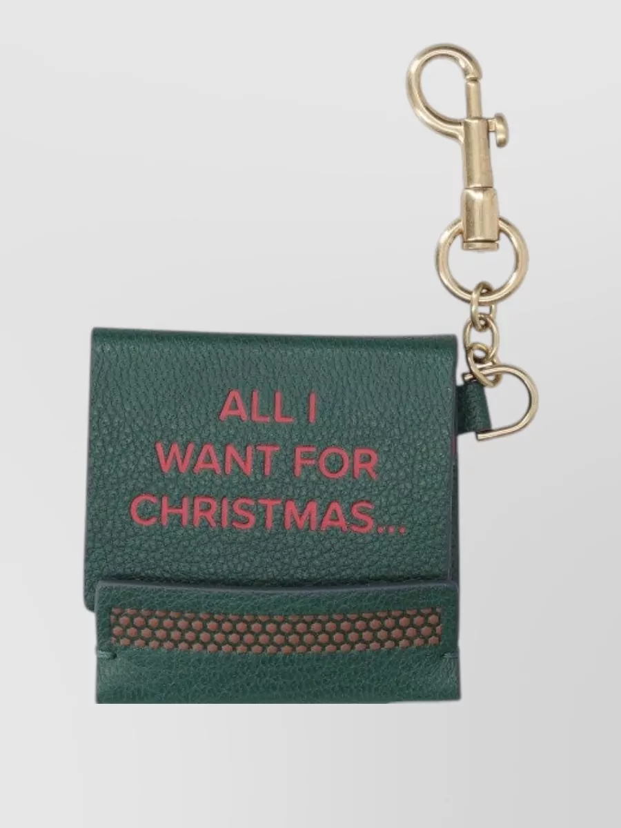Anya Hindmarch leather key case