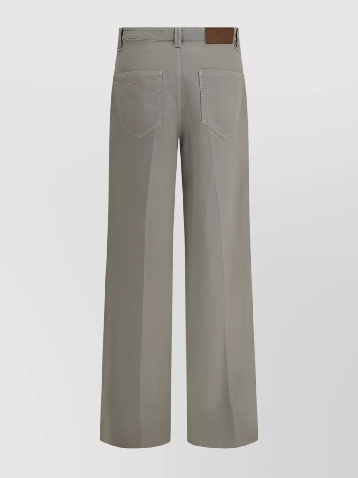 Brunello Cucinelli Jeweled Belt Loop Wide-leg Jeans