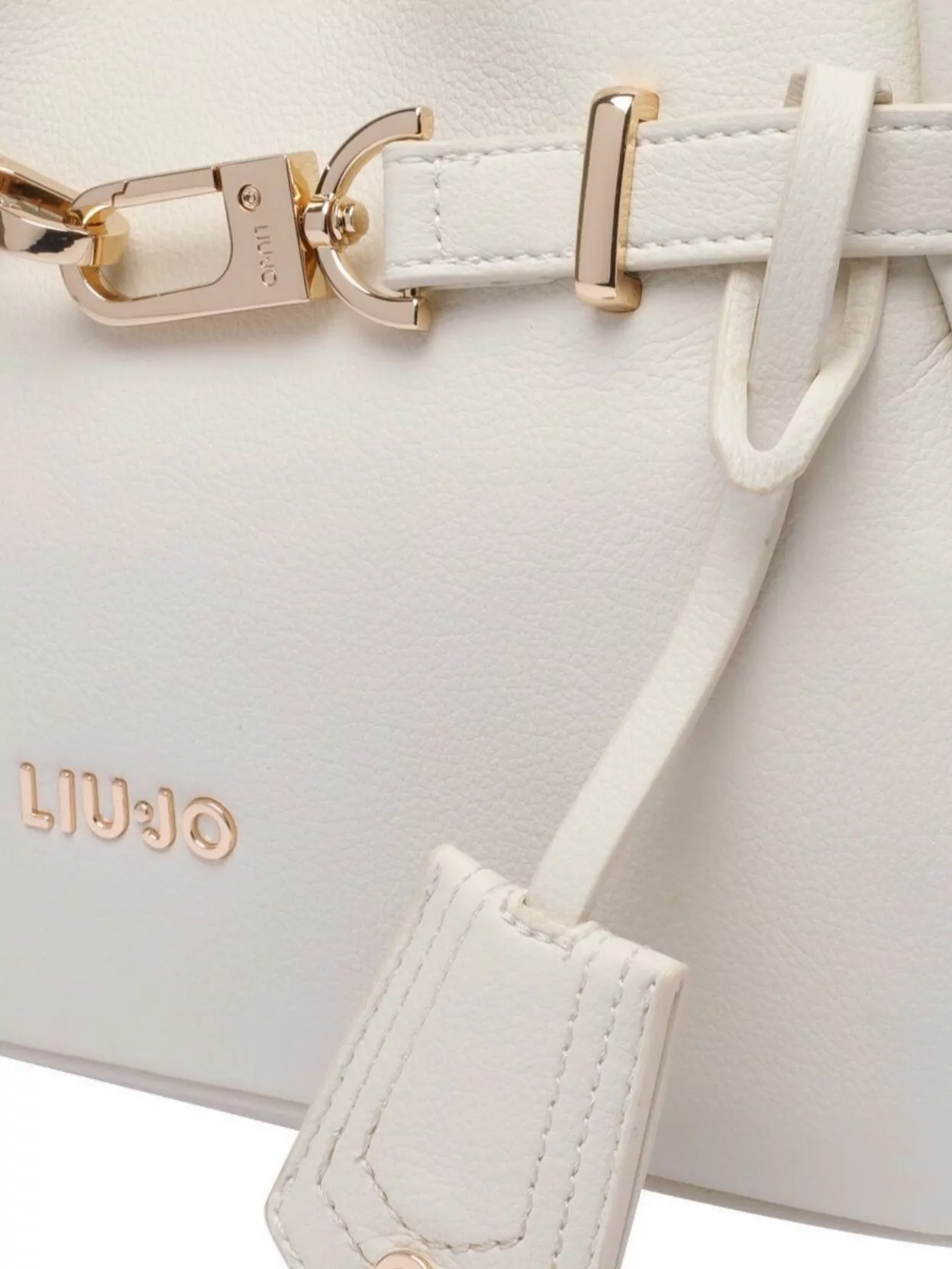 Liu •jo Logo Handbag With 2 Handles And Buckle Detail