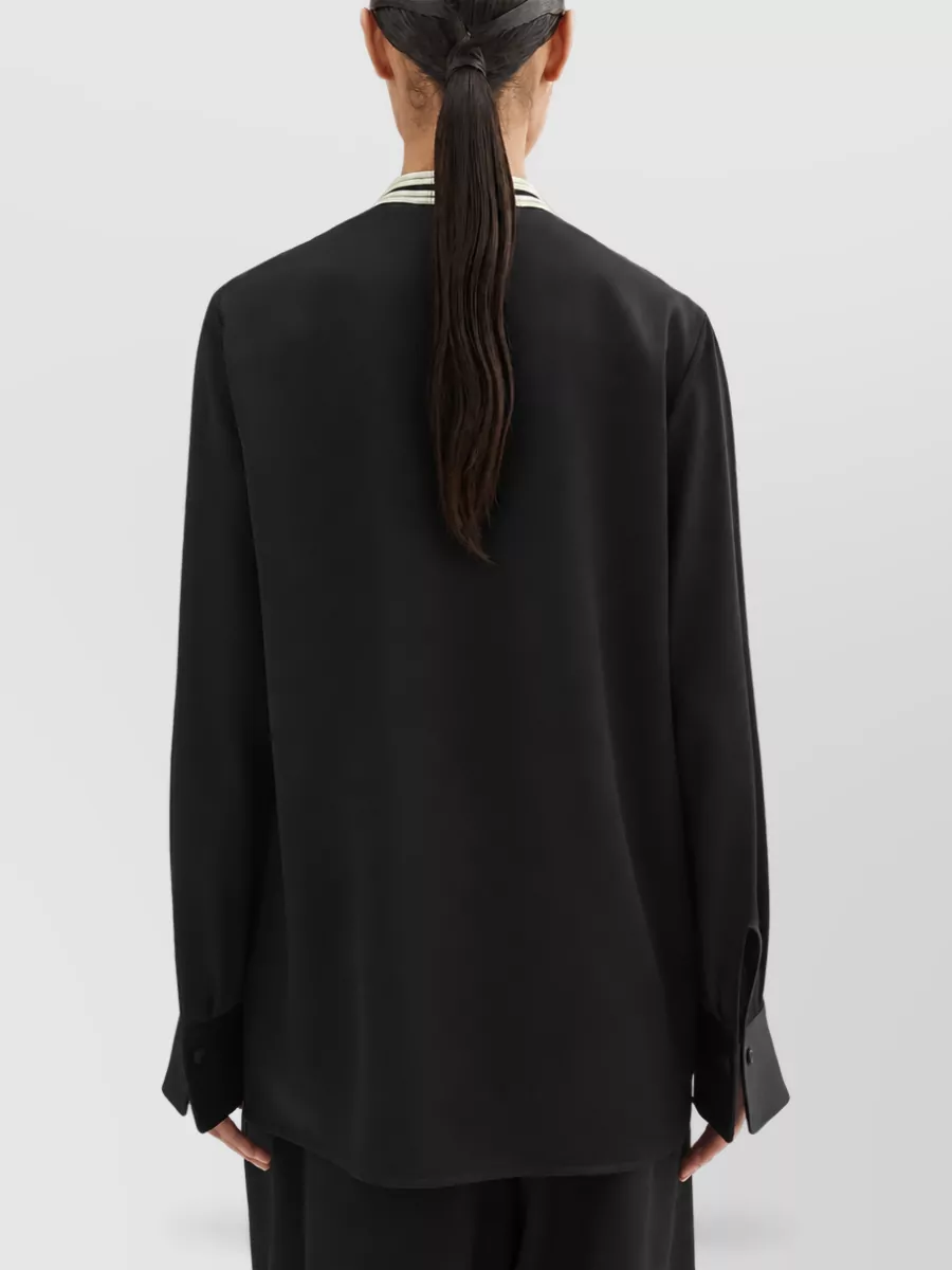 Jil Sander Long Cotton Shirt