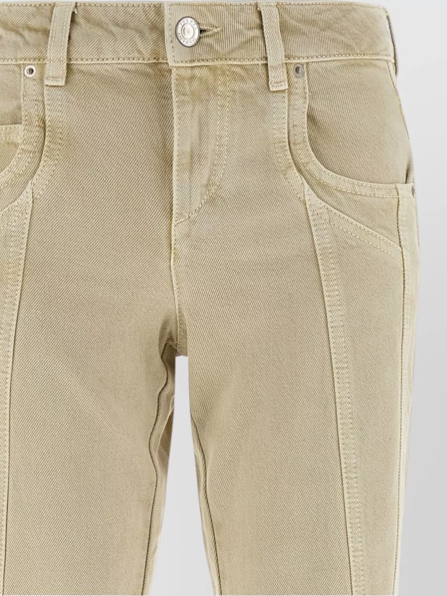 Isabel Marant Etoile Denim Flared Trousers