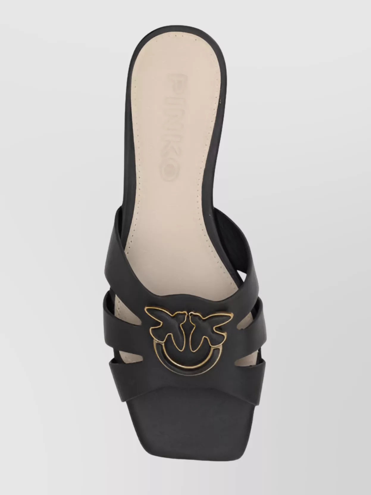 Pinko Structured Caged Sandals For Chic Look