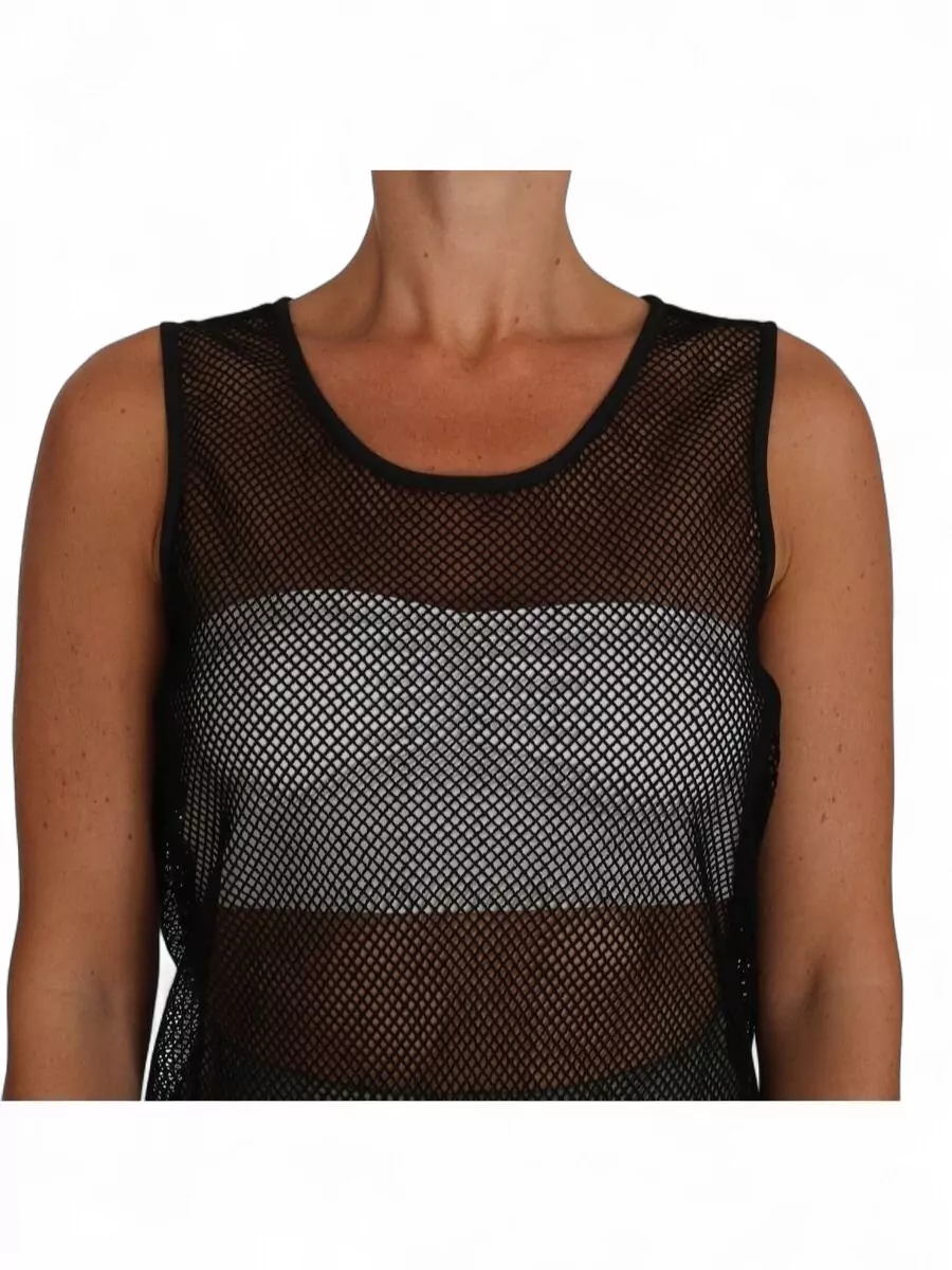 Dolce&Gabbana Mesh Sleeveless Top