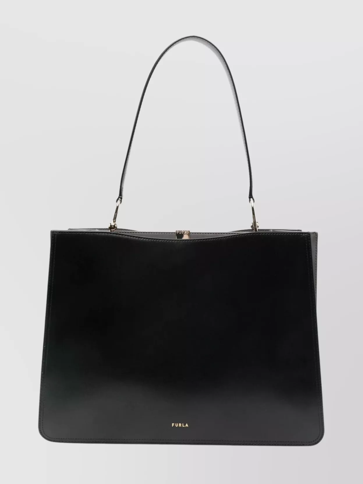 Furla Structured Tote Bag Top Handle