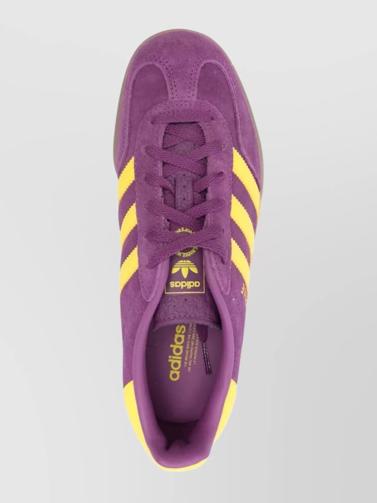 Adidas Indoor Sneakers Suede Upper Rubber Sole