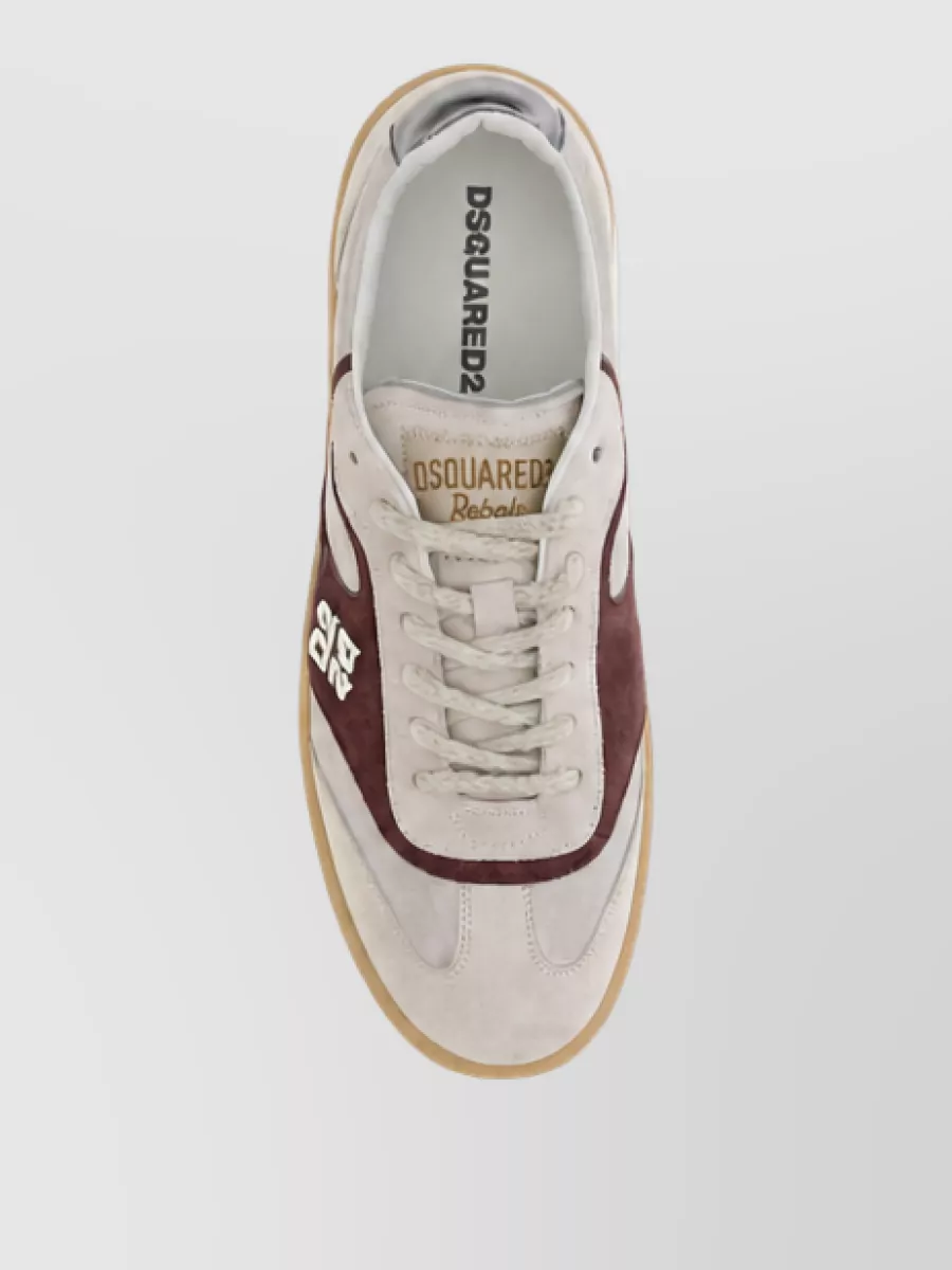 Dsquared2 Leather Low Top Sneakers