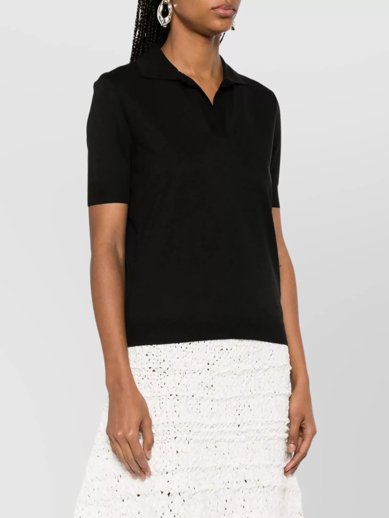Calvin Klein Cotton J Collar Polo Refined