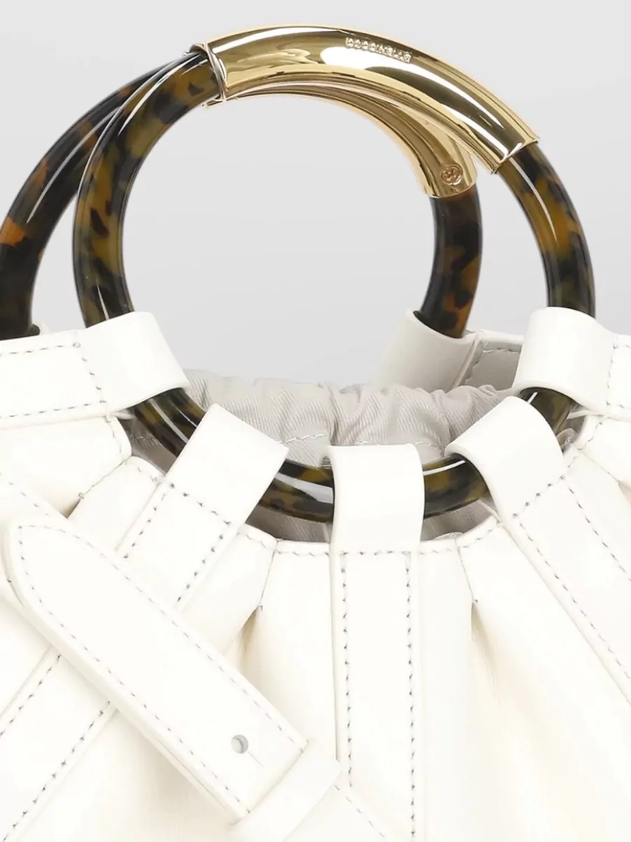 Coccinelle Leather Bucket Bag
