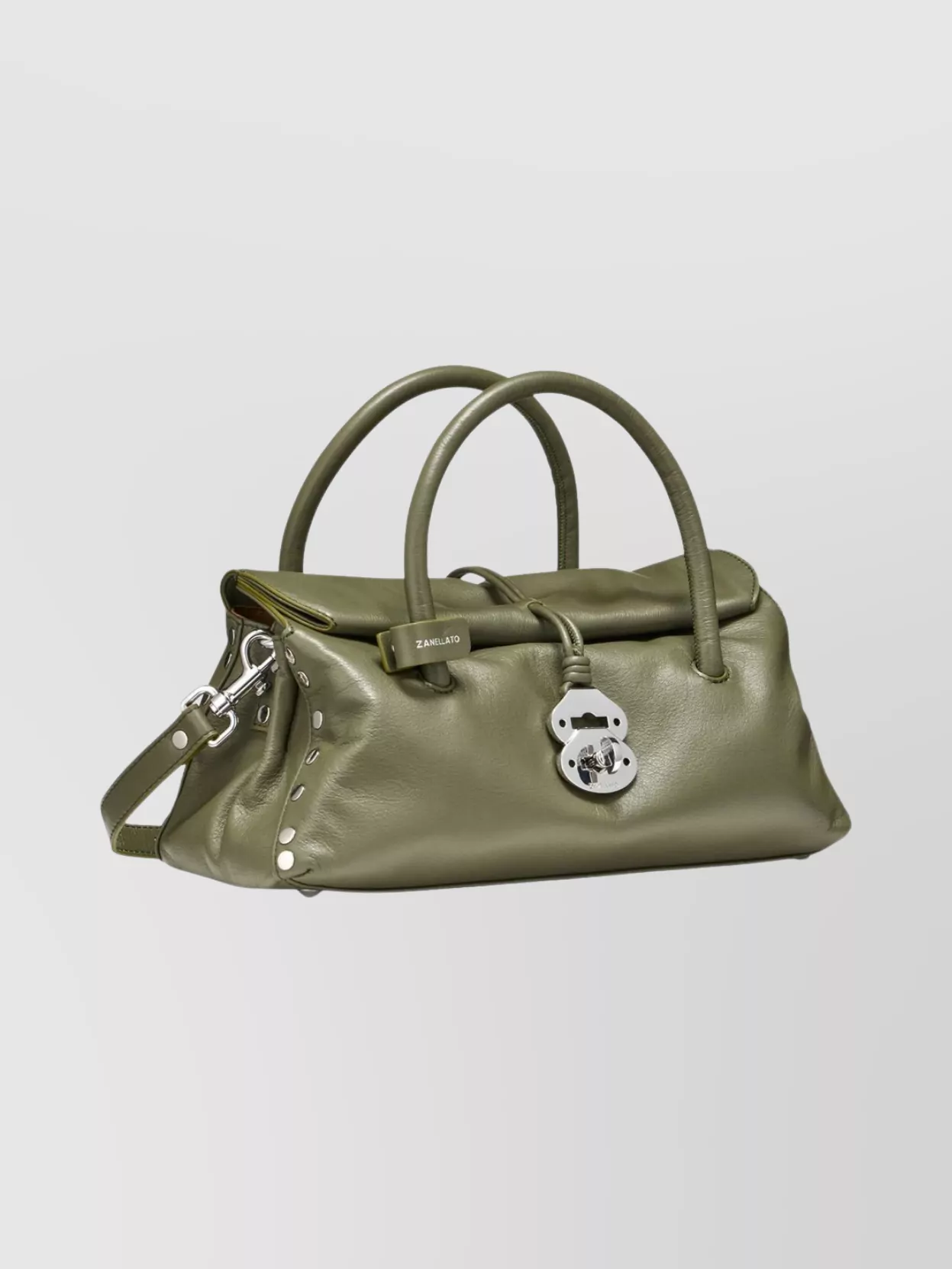 Zanellato Small Handmade Leather Shoulder Bag