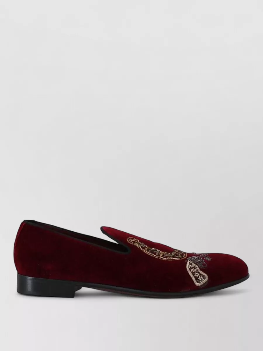 Dolce&Gabbana Velvet Loafers