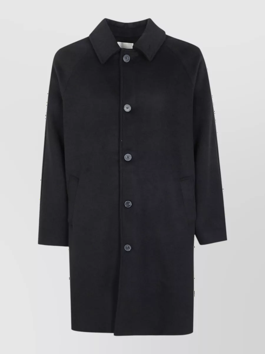 WOC wool blend long coat