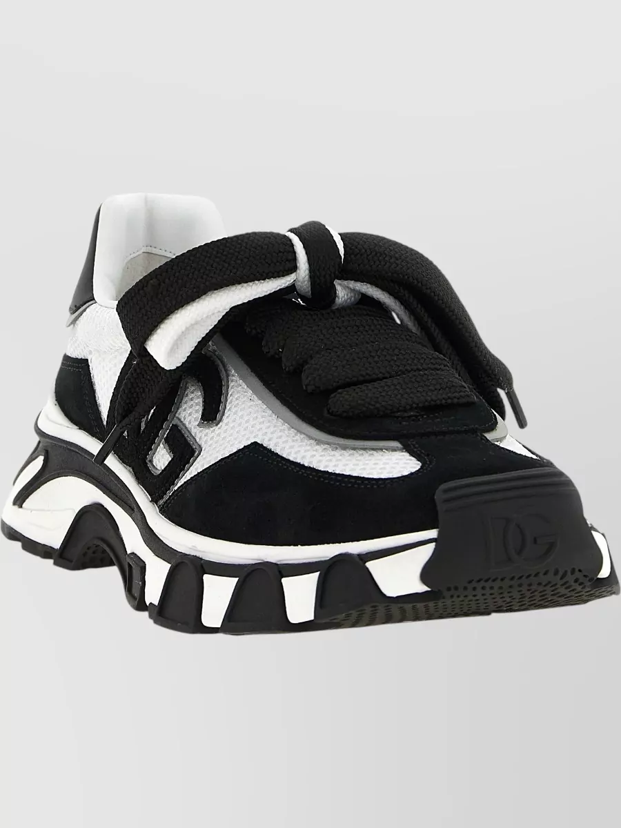 Dolce&Gabbana Leather Low-Top Sneakers