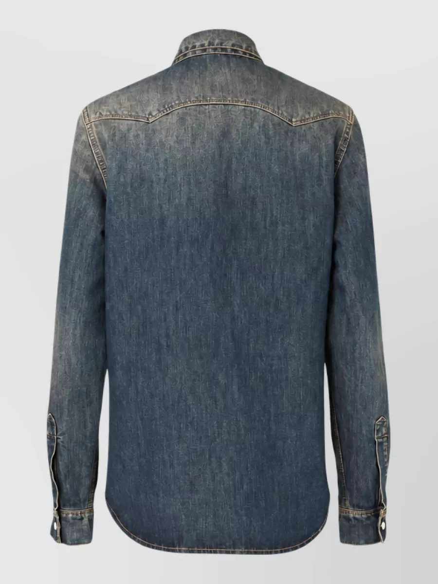 Fendi Denim Western Shirt