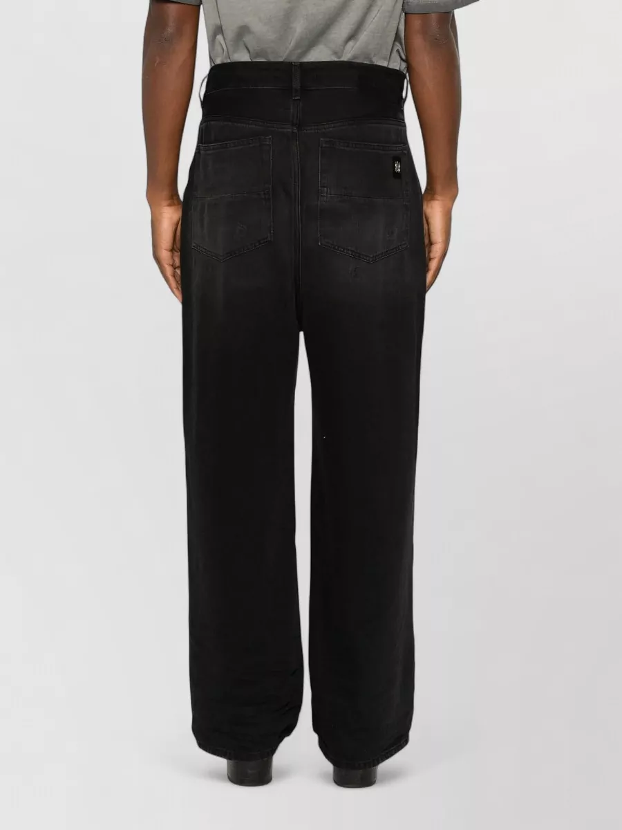 Amiri Wide-Leg Denim Jeans